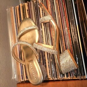 Rhinrstone Sandals / Copper Key